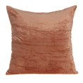 thumbnail image 2 of Parkland Collection PILE11192P Sunstone Orange Square Transitional Pillow Cover with Poly Insert - 18 x 18 x 7 in., 2 of 6