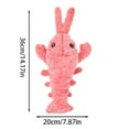 thumbnail image 3 of Soft Disk Lobster Interactive Dog Toy Upgraded Puppy Toy Suitable for Small Dogs To Move and Interestingly. Sturdy Pet Toy for Chewing and Teething, 3 of 5