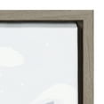 thumbnail image 3 of Kate and Laurel x Maja Tomljanovic Collaboration Winter Wonderland Framed Canvas Wall Art, 23x33 Gray, Animated Winter Art for Wall, 3 of 7