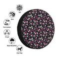 thumbnail image 4 of Salouo Daisies Flowers Print Spare Tire Cover 14-17 inch Spare Tire Protector Universal Tough Tire Wheel Cover for Trailer SUV and Truck-17 inch, 4 of 6