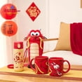 thumbnail image 4 of Taza de cerámica con forma de dragón de la serie Mushu del Año Nuevo de Shanghai Disney 2024 original, taza de agua, 4 of 5