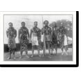 thumbnail image 2 of Historic Framed Print, Duke Kahanamoku and his troupe, 17-7/8" x 21-7/8", 2 of 9