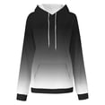thumbnail image 6 of ZQGJB Ombre Hoodie Tops for Women Fall Casual Tie Dye Gradient Print Long Sleeve Drawstring Hooded Pullover Sweatshirts Loose Oversized Comfy Baggy Sport Shirts Black S, 6 of 7