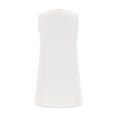 thumbnail image 6 of Tdoqot Summer Dresses for Women 2025- Casual Sleeveless V-Neck Loose Fit Sundress Midi Dress with Pockets White Size XL, 6 of 7