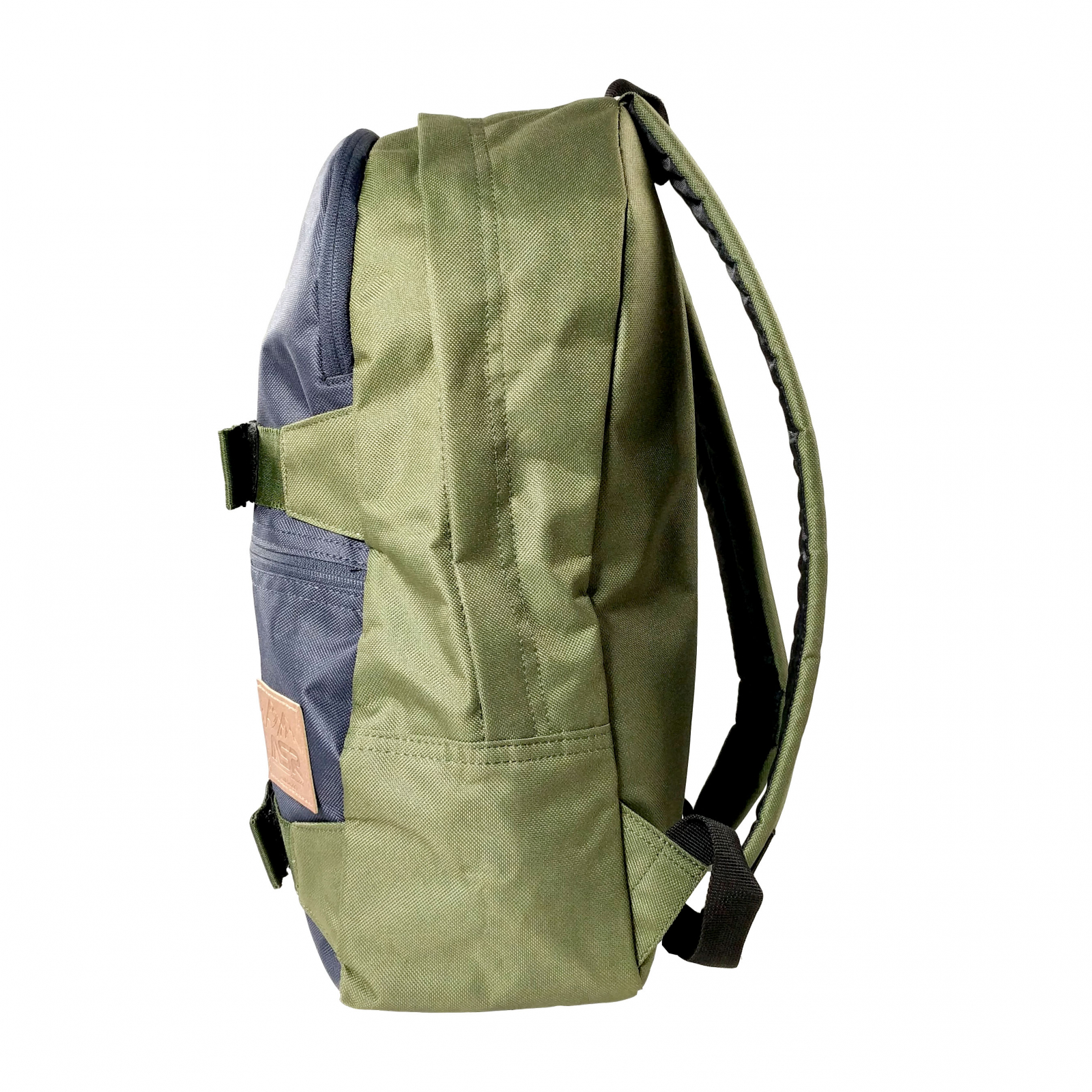 ASR Outdoor 19L Griptape Backpack Dual Zip Two Tone Navy OD Green - image 4 of 7