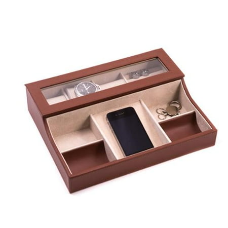 Bey Berk 'Charlie' Leather Jewelry Valet