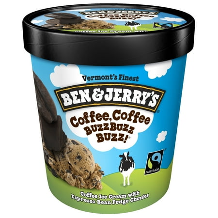 Ben & Jerry's Coffee Coffee BuzzBuzzBuzz Ice Cream, 16 oz
