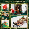 thumbnail image 5 of HI-REEKE House Mini Building Block Set Creative Mushroom House ABS Kit Toy Gift for Kids Red, 5 of 6