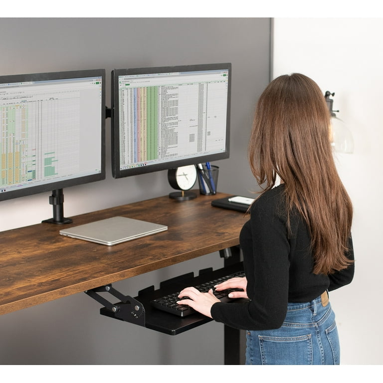 Uplift desk keyboard tray deals