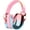 Pink, variant on homicozy Noise Cancelling Headphones for Kids,Teens Ages 3-16,Cool Cyberpunk Ear Hearing Protection,SNR 25dBSound Proof Safety Earmuffs for Concerts,Monster Trucks,Sensitive Ears(Pink)
