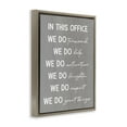thumbnail image 4 of Stupell Industries Inspirational Office Phrases Text & Numbers Painting Brown Floater Framed Canvas Art Print Wall Art, 25 x 31, 4 of 10