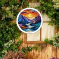 thumbnail image 4 of Tong Curtain Style Acrylic Puzzle Garden Design Window Hanging Home Birthday For, 4 of 5