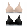 thumbnail image 1 of Brasier Fruit Of The Loom para Dama, con Detallede Encaje en Escote Copa y Torso Multicolor Talla 34B, 2 Piezas, 1 of 4