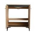 thumbnail image 5 of Versatile Oak 30 Inch Bathroom Vanity Set with Freestanding Design, 5 of 9