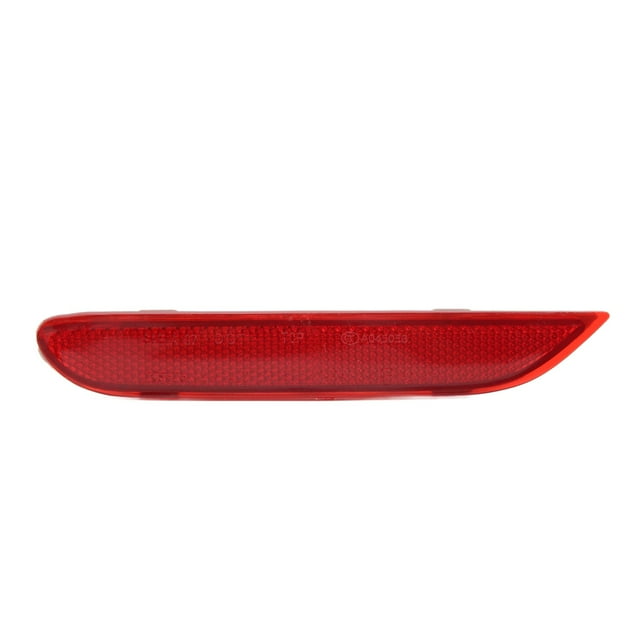 Reflector de parachoques trasero impermeable lente roja reemplazo de tira reflectora de parachoques trasero para Infiniti Q50 Q70 QX30 QX56 izquierda: 26565 JJ90A
