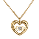 thumbnail image 1 of Collar para Mujer Oro 18k con Zirconia Cúbica, LuckyLy Acero Inoxidable Baño Oro 18k, Cadena y Dije Corazón Mom – Joyería ideal como Regalos para Mamá Día de las Madres y Regalos para Mujer, Mod. Mavi, 1 of 6