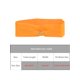 thumbnail image 4 of Cinturones transparentes anchos para vestidos INSPIRE CHIC de mujer con hebilla redonda naranja, 4 of 5