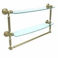 thumbnail image 6 of Allied Brass Retro Wave Place Double Wall Shelf, 6 of 7