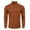 Brown, variant on Men's Slim Fit Turtleneck Long Sleeve Sweater Casual Twisted Knitted Pullover Sweaters