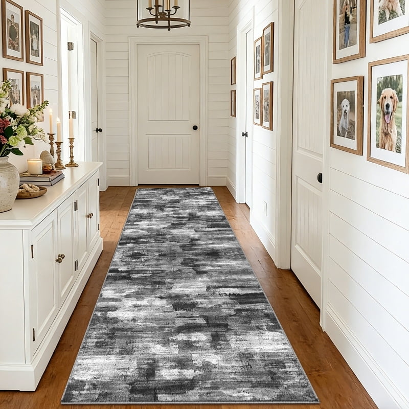 2'x10' Kitchen Runner Rug,Non-Slip Entryway Runner Laundry Rug,Boho Indoor Machine Washable Hallway Runner Rugs Throw Carpet for Living Room Bedroom Dining Room Hallway Kitchen