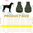 thumbnail image 2 of Uxcell Dog Anxiety Calming Hoodie, Breathable Dog Anxiety Jacket Vest Coat Adjustable Pet Hoodie with Hood, Keep Pet Calm, L, (Army Green), Intended for Thunder/Fireworks/Separation, 2 of 7
