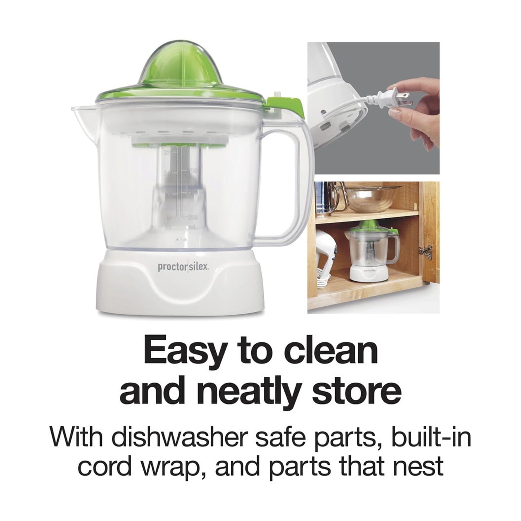 Proctor Silex Juicer Electric Citrus Juicer Machine (Pack of 6)