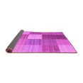 thumbnail image 2 of Ahgly Company Indoor Rectangle Checkered Pink Modern Area Rugs, 7' x 9', 2 of 4