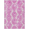 thumbnail image 2 of Addison Rugs Chantille Indoor/Outdoor Transitional Diamond Pink Washable Rectangle Rug, 3' x 5', 2 of 6