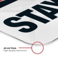 thumbnail image 6 of Stay Clear Sign, OSHA Danger Sign,, 6 of 8
