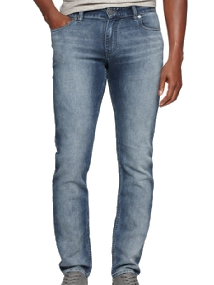 Calvin Klein - NEW Chalk Indigo Blue Mens Size 34X32 Slim Jeans ...