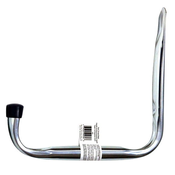 Perchas de almacenamiento gigantes Crawford de acero galvanizado plateado