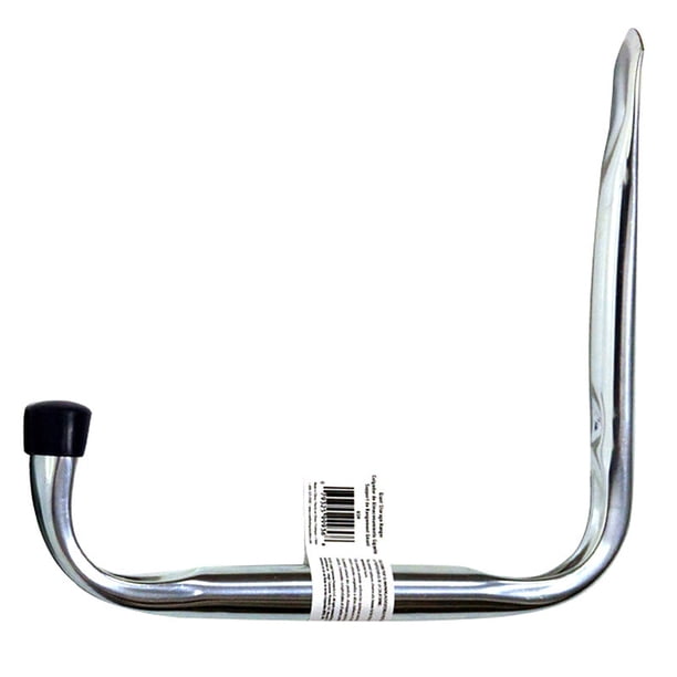 Perchas de almacenamiento gigantes Crawford de acero galvanizado plateado