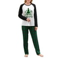 thumbnail image 5 of Family Matching Pajama Sets Cute Christmas Tree Sleepwear Snowman Holiday PJS for Couples and Kids, 5 of 10
