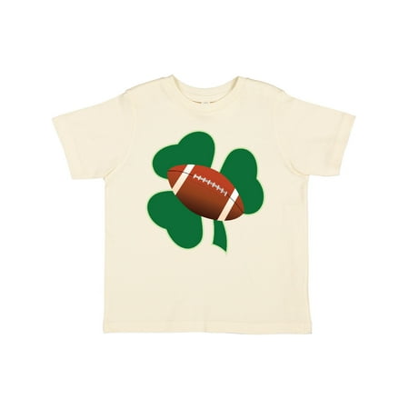 

Inktastic St Patricks Day Football Gift Toddler Boy or Toddler Girl T-Shirt