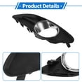 thumbnail image 4 of Parrilla de luz de niebla frontal izquierda No.5204006020 cubiertas de luz de niebla inferior frontal para Toyota Camry 2006-2009 tono negro plateado ABS 1 Pc, 4 of 6