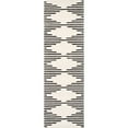 thumbnail image 2 of nuLOOM Flynn Handmade Contemporary Wool Runner Rug, 2' x 8', Ivory, 2 of 2