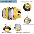 thumbnail image 3 of FORMRS Unisex School Backpack 17" Student Travel Bag with Laptop Compartment, Pink Stars, 3 of 7