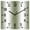 Seaweed green, variant on Brown White Ombre Wooden Wall Clock Silent Non Ticking, Abstract Art Modern Brown Gradient Square Wall Clocks Battery Operated, Decor Clock for Home Office, Living Room, Kitchen, 12 Inch