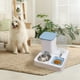 thumbnail image 5 of Dispensador de agua para mascotas de gran capacidad con separación de agua seca y húmeda, alimentador automático de agua y comida integrados, dispensador de agua para perros, alimentador., 5 of 5