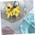 thumbnail image 5 of Mikinona Plastic Fruit Plate with Flower Design Wave Edge Snack Nut Dish and Candy Holder Versatile Salad Bowl for Home Use Purple Color Appetizers and Snacks, 5 of 9