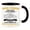 White, variant on WMTOKK Aircraft Dashboard Ceramic Mug, 11oz Glossy Black Coffee Cup, Microwave Dishwasher Safe Mug, Unique Aviation Themed Gift for Father's Day