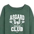 thumbnail image 3 of Marvel Thor - Asgard Lift Club - Women's French Terry Pullover Sweatshirt, 3 of 5