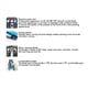 thumbnail image 5 of 2X Engarzadora de Red RJ45 10P 8P 6P 4P Herramientas de Engarzado Pelador para RJ45 RJ11 RJ12 RJ50 Conector Cable Ethernet, 5 of 5