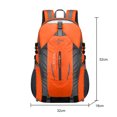 thumbnail image 2 of Mochila de escalada 40L Mochila de trekking al aire libre para viajes Senderismo Deporte Naranja JShteea Para Estrenar, 2 of 6