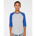 thumbnail image 2 of Lat Youth Baseball Fine Jersey Three-Quarter Sleeve Tee, 2 of 3