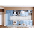 thumbnail image 5 of Retro-Art 3D Wall Panels, Fog Blue White Mosaic, PVC, 315TF, 5 of 5