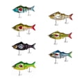 thumbnail image 2 of Yuarrent Señuelo de pesca, cebo biónico, hélice hundida, Swimbait articulado, cebo Artificial ligero, cebos para peces para lago y río Pescar Tipo 7 83 mm (10 g), 2 of 6