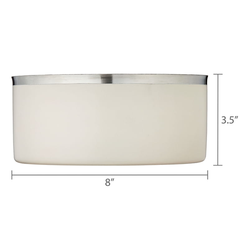 Vibrant Life Large Double Wall Stainless Steel Dog Bowl photo 5