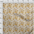 thumbnail image 3 of oneOone Velvet Yellow Fabric Kids Floral Craft Projects Decor Fabric Printed By The Yard 58 Inch Wide, 3 of 4