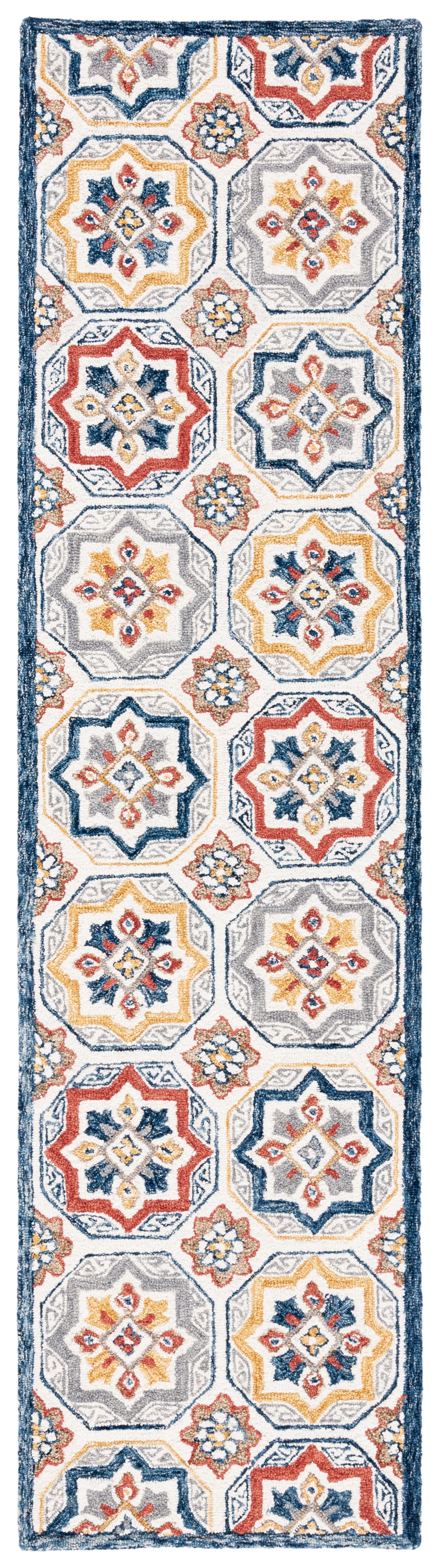 Safavieh Metro Lasya Medallion Runner Rug, Beige/Ivory, 2'3" x 9'